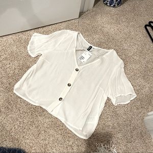 H&M Simple Summer Crop Top